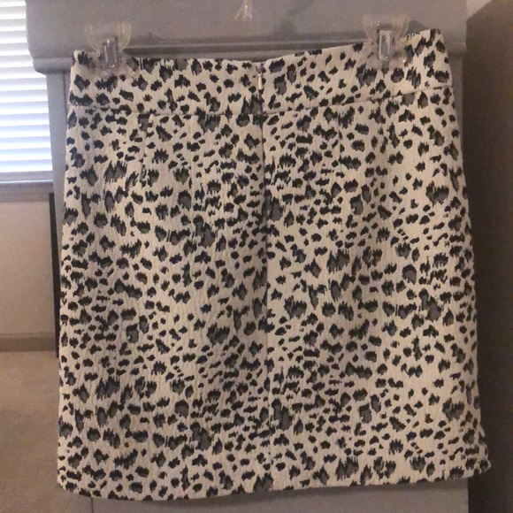 Loft leopard pencil skirt - Picture 3 of 4